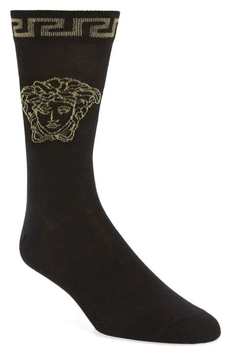 versace socks wholesale|Versace medusa socks.